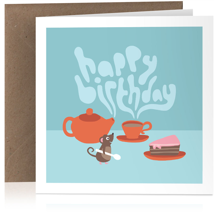 Birthday tea time x 6