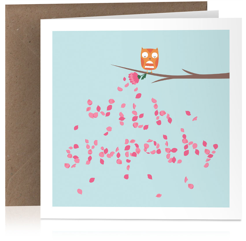 With sympathy petals x 6
