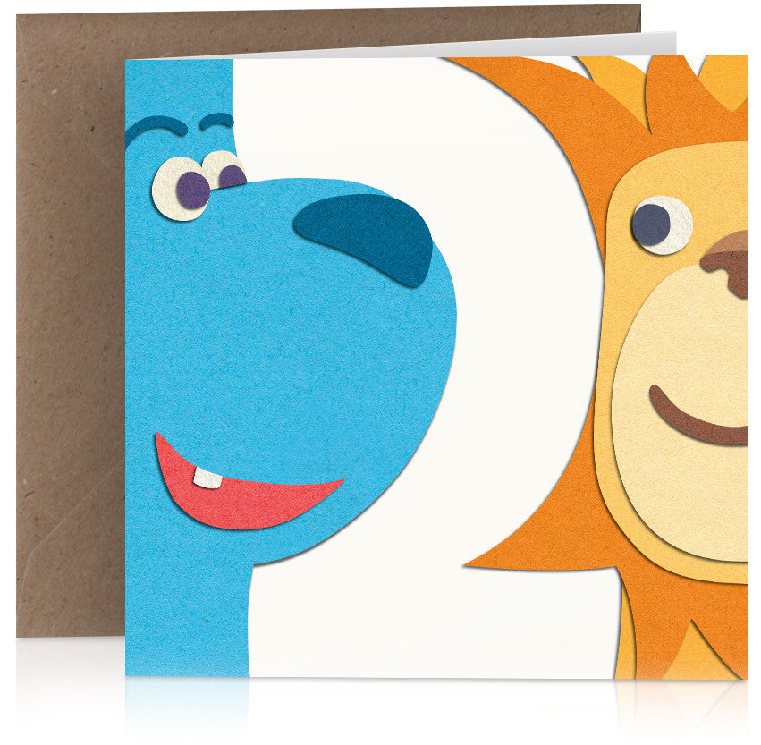 Bear and lion (two) x 6