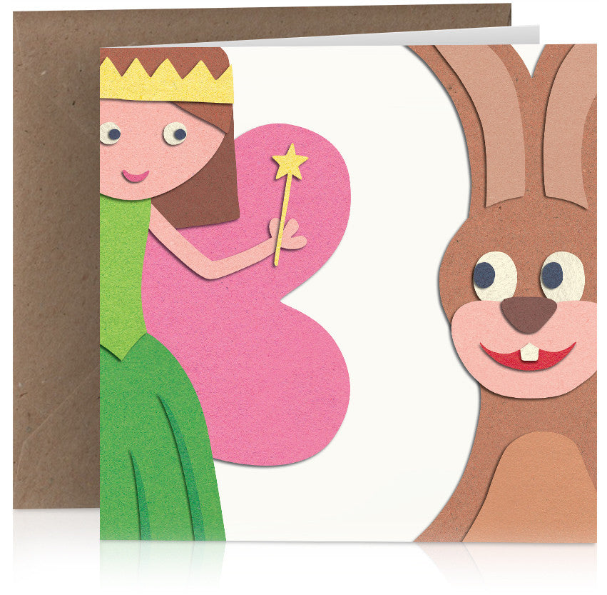 Fairy and rabbit (three) x 6
