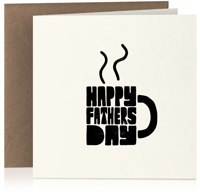 Mug Fathers Day in screen-print style