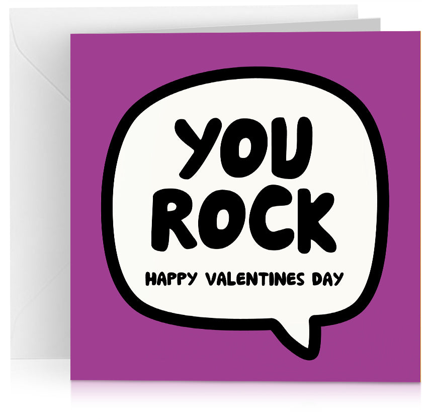 You rock (Valentines) x 6