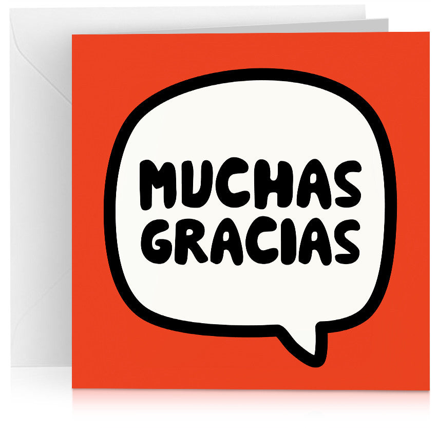 Muchas gracias x 6