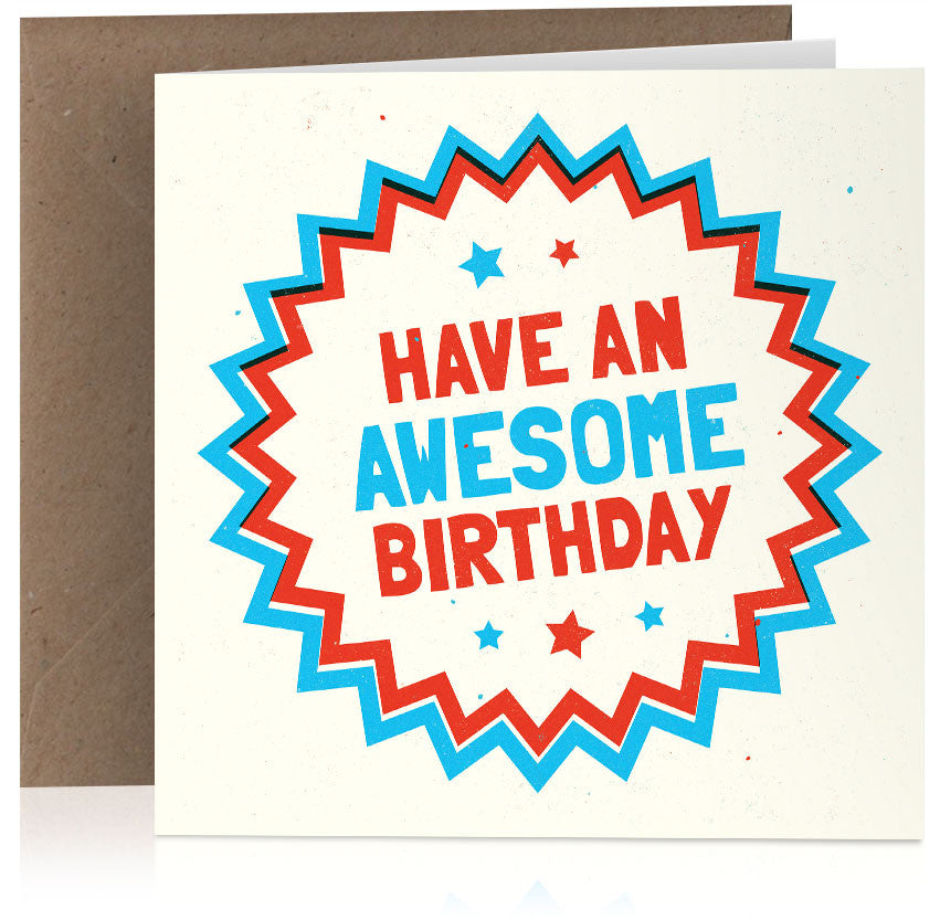 Awesome birthday x 6