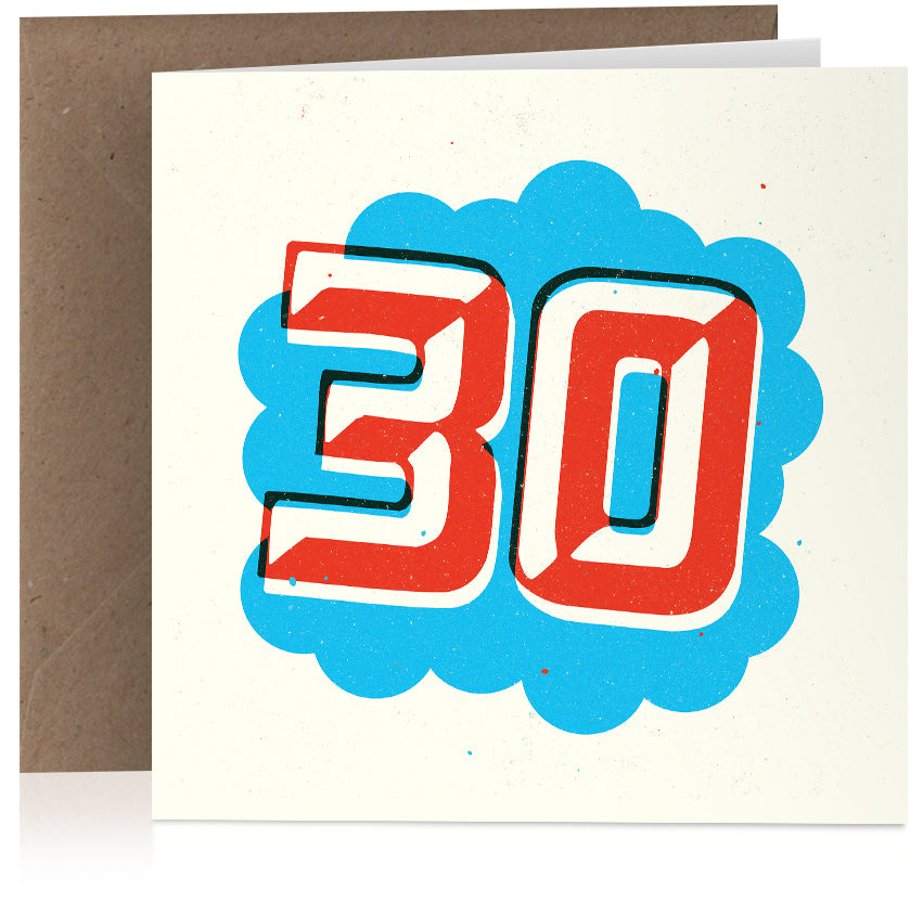Age 30 x 6