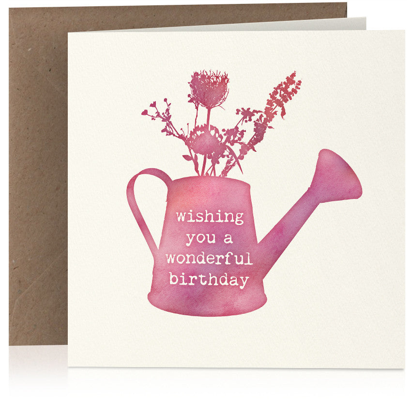 Birthday watering can x 6