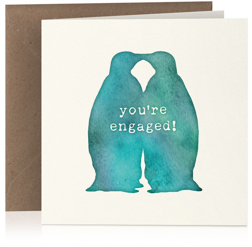 Engaged penguins x 6