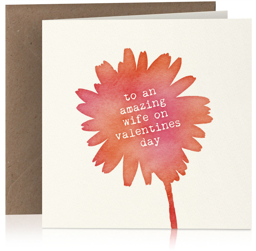 Valentines flower (wife) x 6