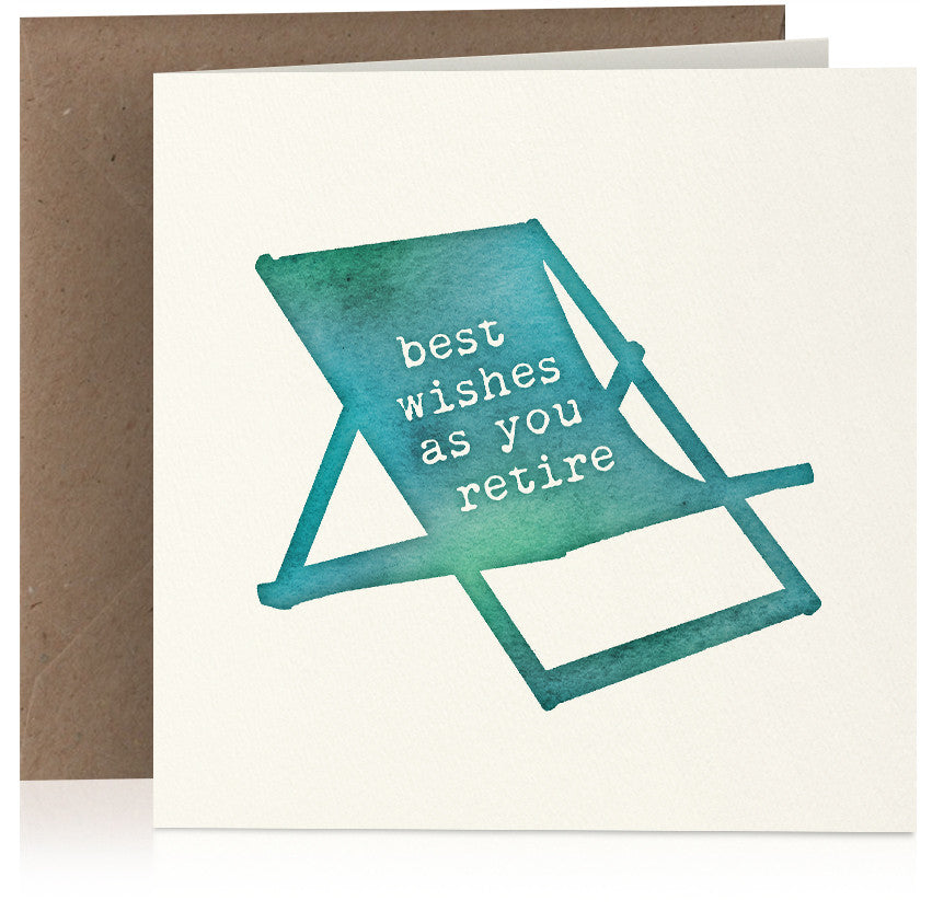 Retirement deckchair x 6