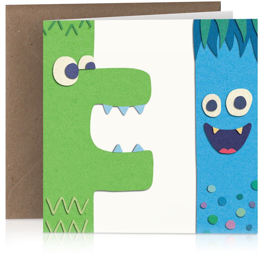 Croc and monster (three) x 6