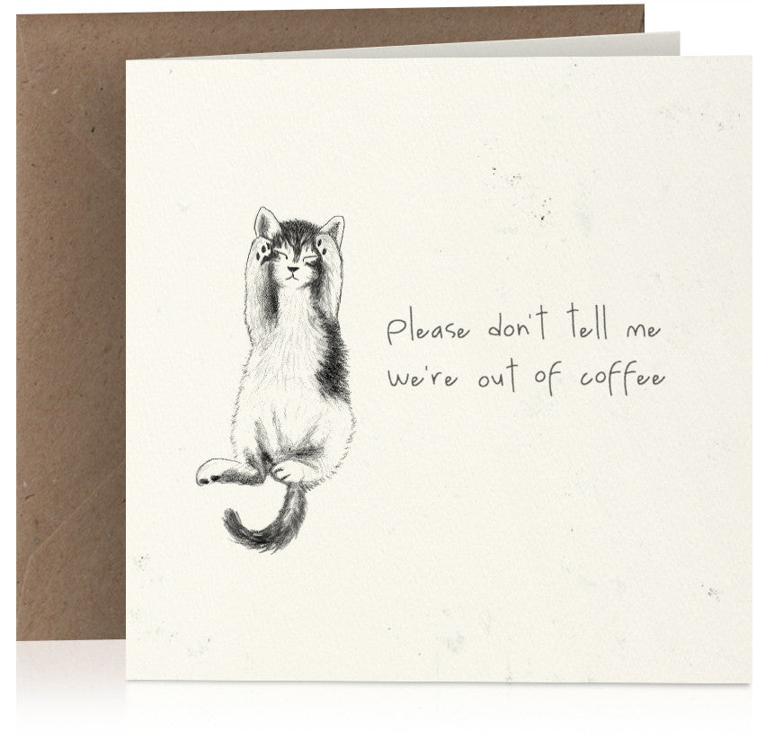 Coffee cat x 6