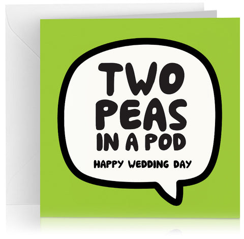 Two peas (wedding) x 6